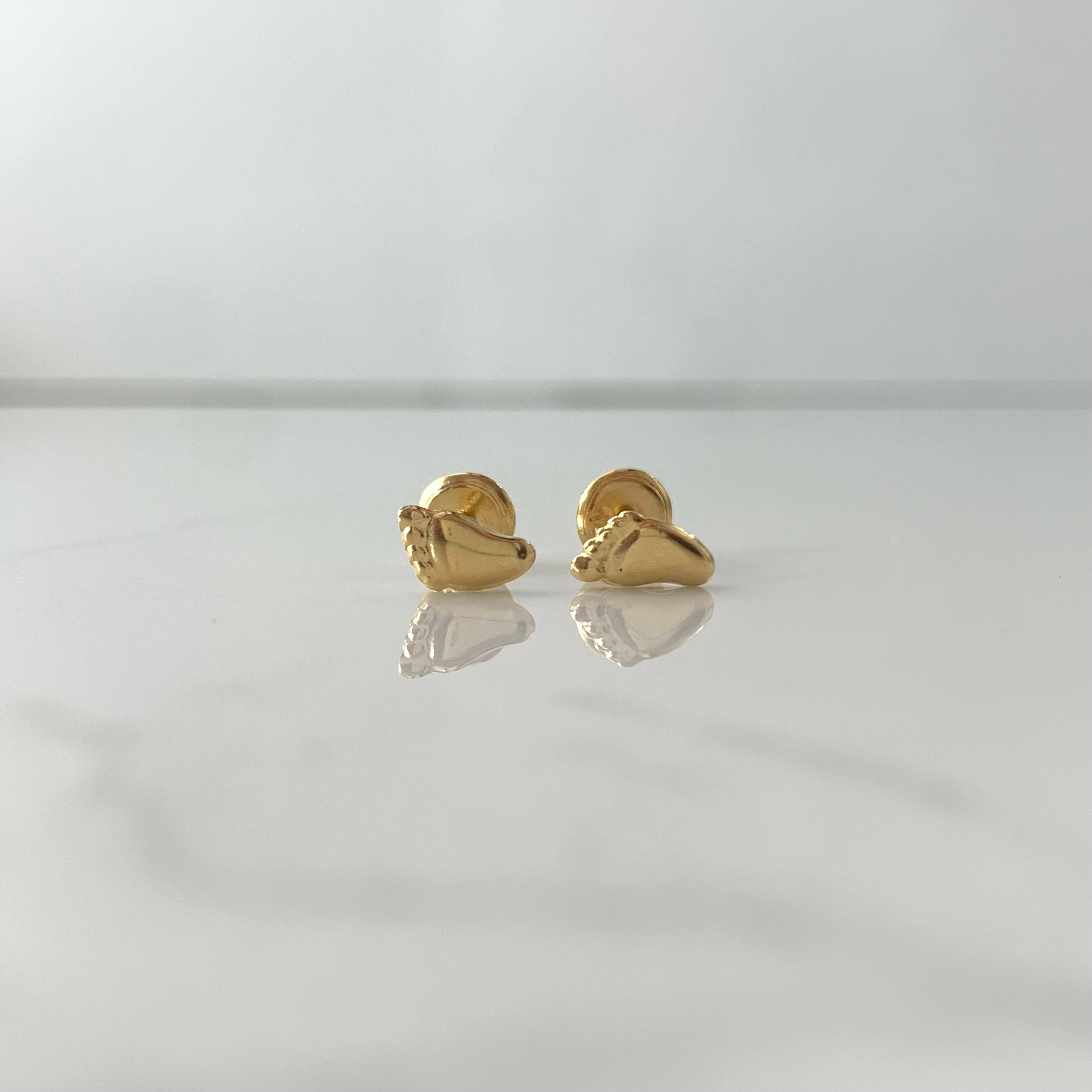 TOPOS PIES * ORO AMARILLO 18K 0,55 GR / 6,0 MM  *