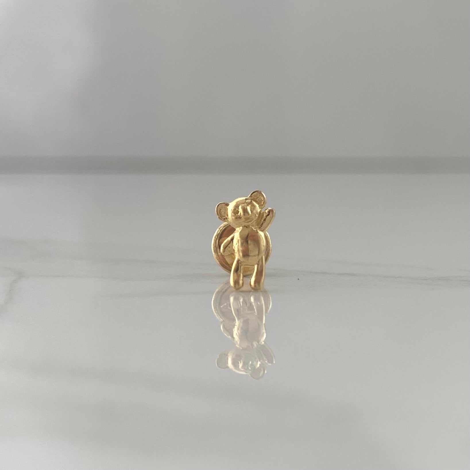 PIERCING OSO 0.4GR / 8.6MM ORO AMARILLO